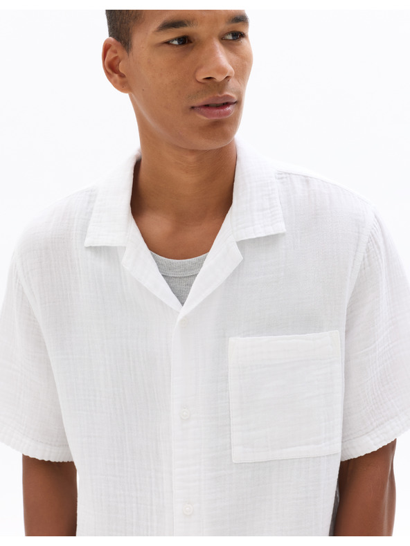 Celio Бяла мъжка риза Celio Decolml