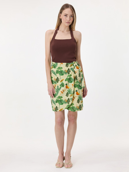 Orsay Зелена дамска десенирана пола-панталон ORSAY