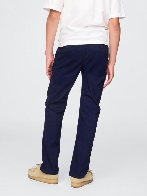 GAP Детски хаки панталони straight stretch GAP