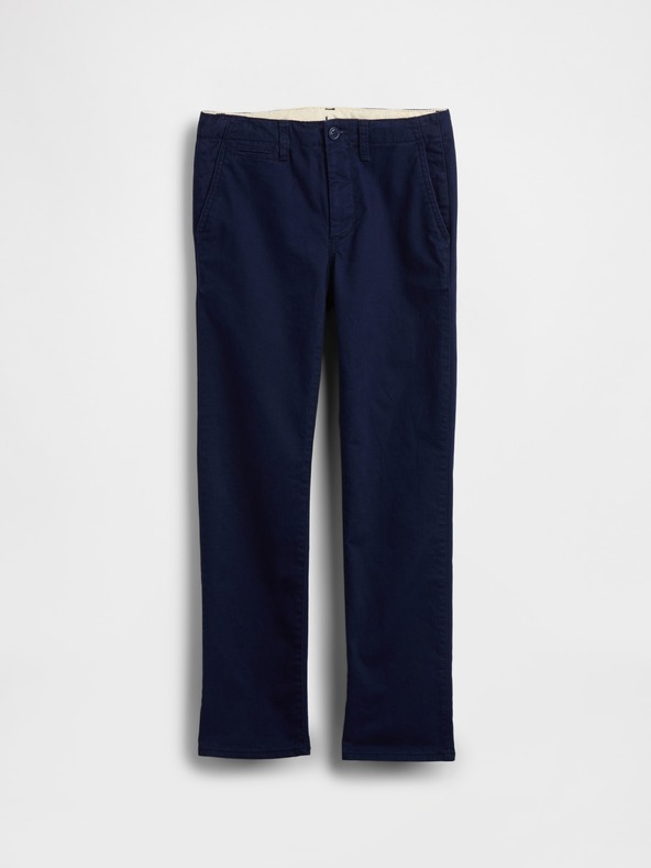GAP Детски хаки панталони straight stretch GAP