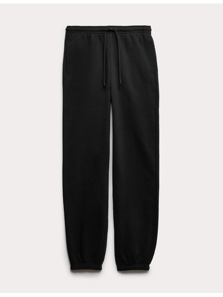 Marks & Spencer Спортни панталони с маншети, с висок делът на памук Marks & Spencer черна