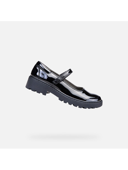 Geox Черни момичешки балеринки Geox Casey