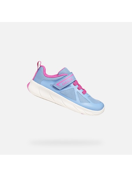 Geox Светносини детски спортни обувки Geox Foot-run