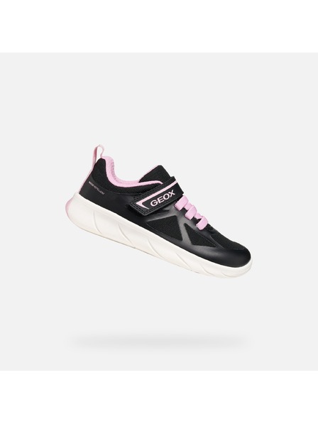 Geox Черни детски спортни обувки Geox Foot-run