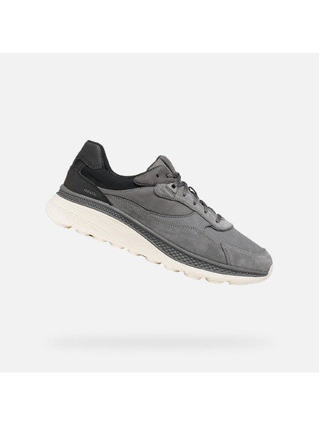 Geox Тъмносиви мъжки спортни обувки Geox Spherica Actif X1