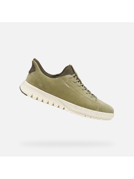 Geox Зелени мъжки спортни обувки Geox Flextride Plus