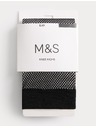 Marks & Spencer Мрежесто чорапи до коляното Marks & Spencer черно