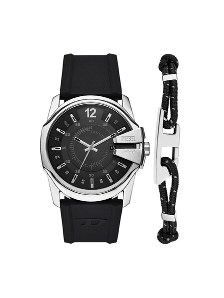Diesel Мъжки часовник Diesel Master Chief мъжки подаръчен комплект и гривна DZ4700SET
