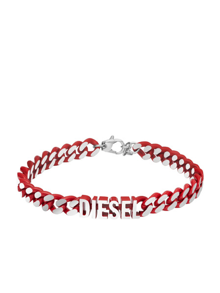 Diesel Унисекс стоманена гривна Diesel Font DX1415040