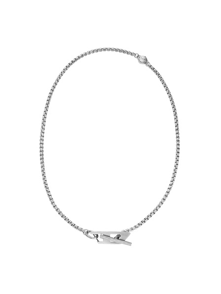 Diesel Унисекс стоманен халсък Diesel D Logo DX1477040