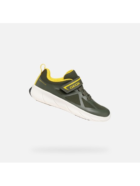 Geox Тъмнозелени детски тениски Geox Foot-run