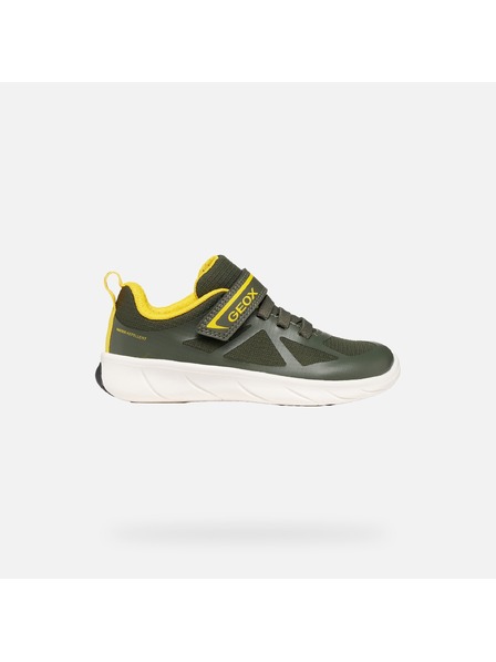 Geox Тъмнозелени детски тениски Geox Foot-run