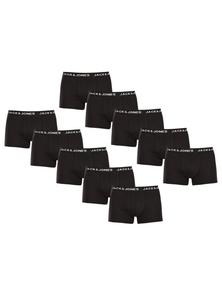 Jack & Jones Комплект десет - мъжки боксерки Jack and Jones черни
