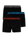 Jack & Jones Комплект от три черни боксерки Jack & Jones