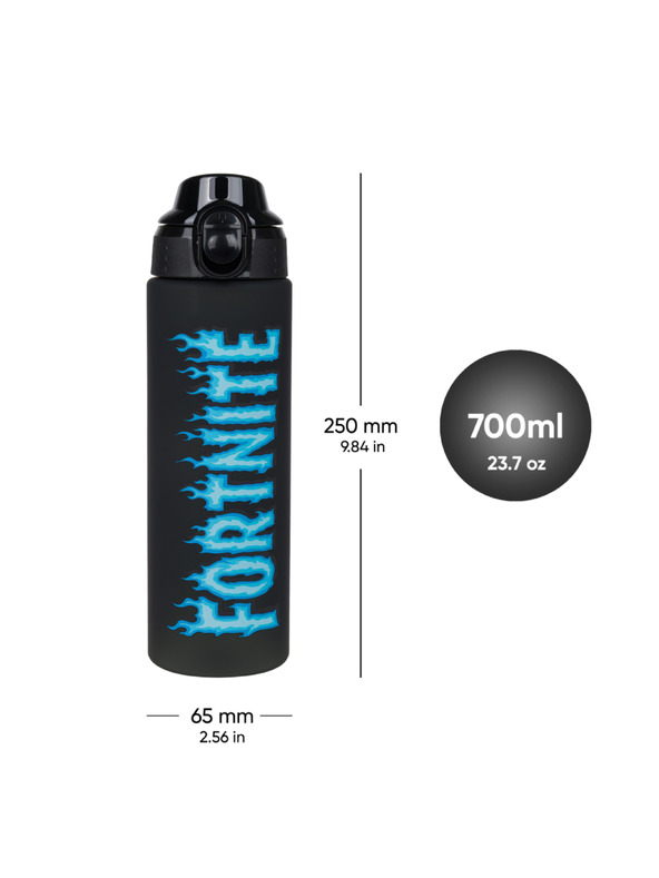 BAAGL  BAAGL Тританова бутилка за пиене Fortnite Blue, 700 ml