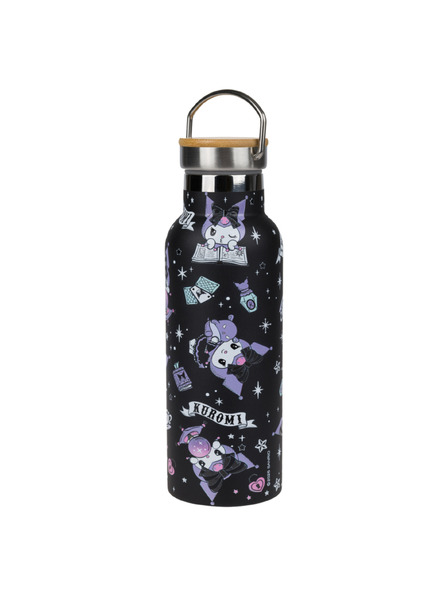 BAAGL  BAAGL Термобутилка с бамбуков капак Kuromi Fortune Dream, 500 ml
