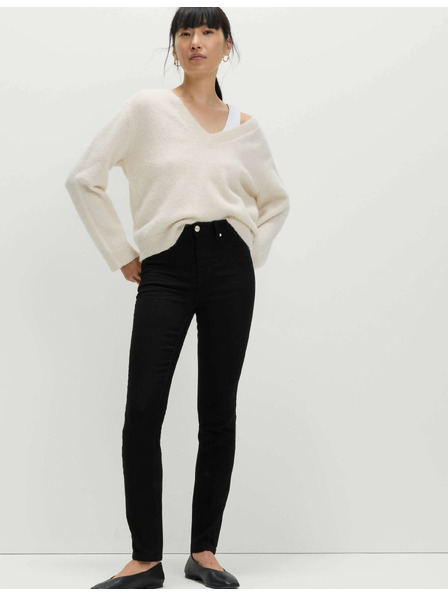 Marks & Spencer Дънки Lily със стеснен силует и еластан Marks & Spencer черен цвят
