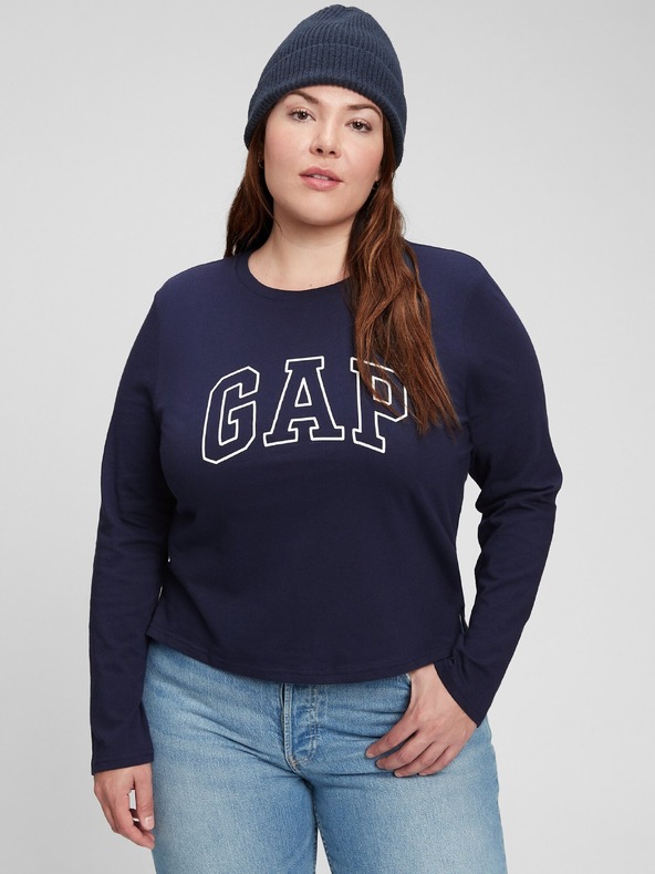 GAP Тениска easy с лого GAP