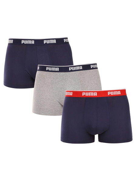 Puma Пакет от три - мъжки боксерки Puma многоцветни
