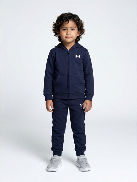 Under Armour Момчешки комплект Under Armour UA BRANDED LOGO FZ SET-NVY