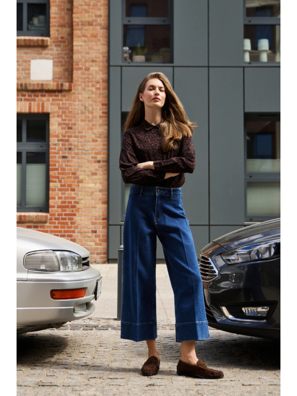 Moodo Дънки culotte тъмносини Moodo