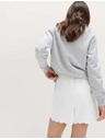 Marks & Spencer Шорти с набор ръб от чист памук Marks & Spencer бял