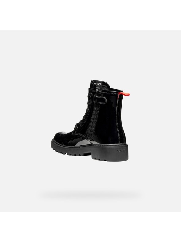 Geox Черни детски анкъл обувки Geox Casey