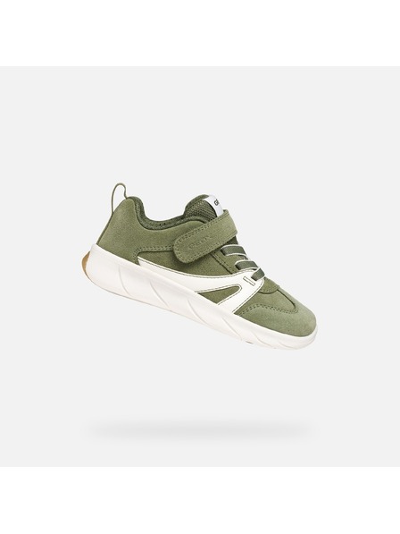 Geox Зелени детски barefoot тенисни обувки Geox Foot-run