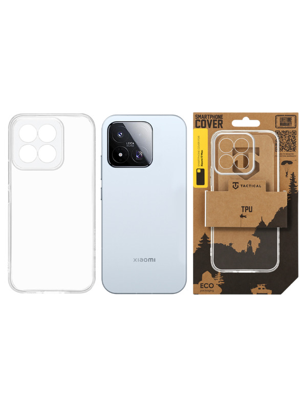 Tactical Tactical TPU Кейс за Xiaomi 17 Max Transparent