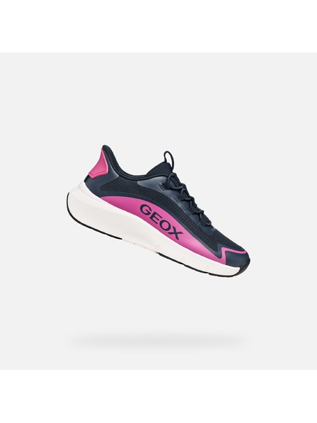 Geox Тъмносиня детска спортна обувка Geox Pro-ran Fast in