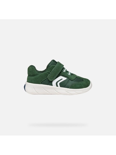 Geox Зелени детски barefoot тенисни обувки Geox Foot-run