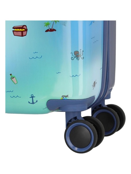 Travelite Детски куфар Travelite Minimover 4w S Pirate