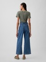 GAP Дънки High Rise Wide-Leg Crop GAP