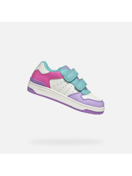 Geox Виолетови детски боти Geox Washiba Girl