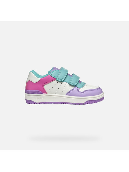 Geox Виолетови детски боти Geox Washiba Girl