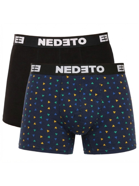 Nedeto Комплект от две - мъжки боксерки Nedeto многоцветни