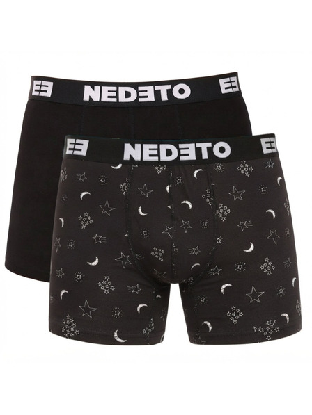 Nedeto Комплект от две - мъжки боксерки Nedeto многоцветни