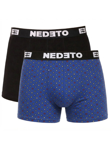 Nedeto Комплект от две - мъжки боксерки Nedeto многоцветни