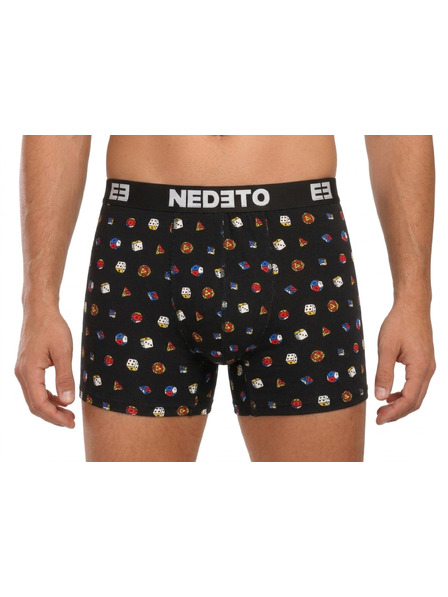 Nedeto Комплект от две - мъжки боксерки Nedeto многоцветни
