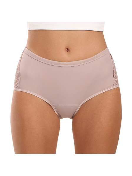 Maidenform Менструални боксерки Maidenform Moderate hipster бежови