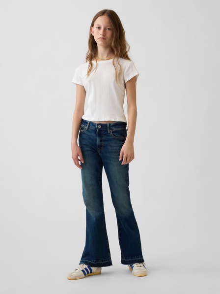 GAP Детски дънки High Rise Flare GAP