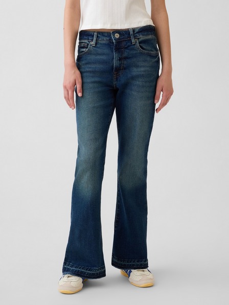 GAP Детски дънки High Rise Flare GAP