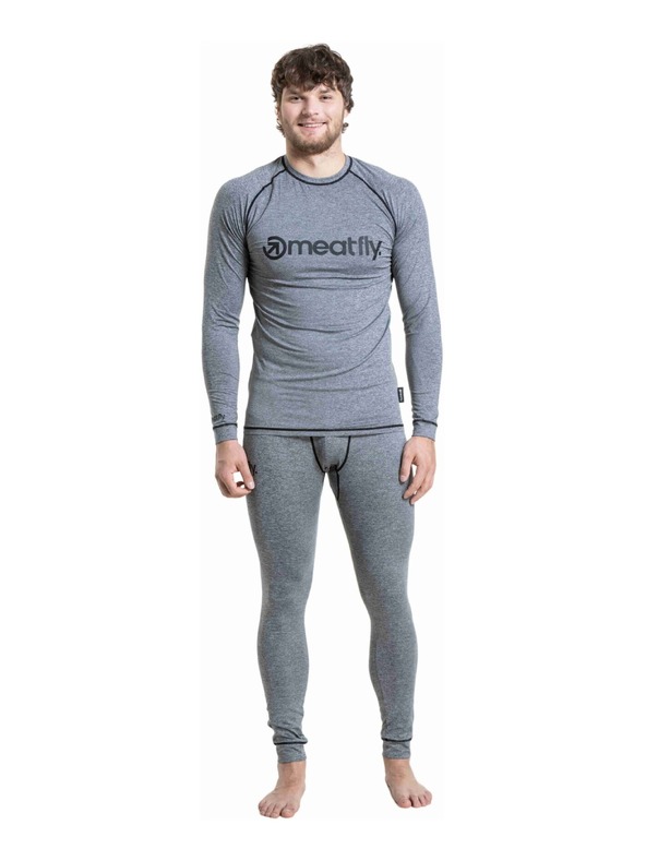Meatfly Meatfly мъжка термо тениска Avery Charcoal Heather