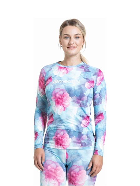 Meatfly Meatfly дамска термо тениска Capa Pink Flowers