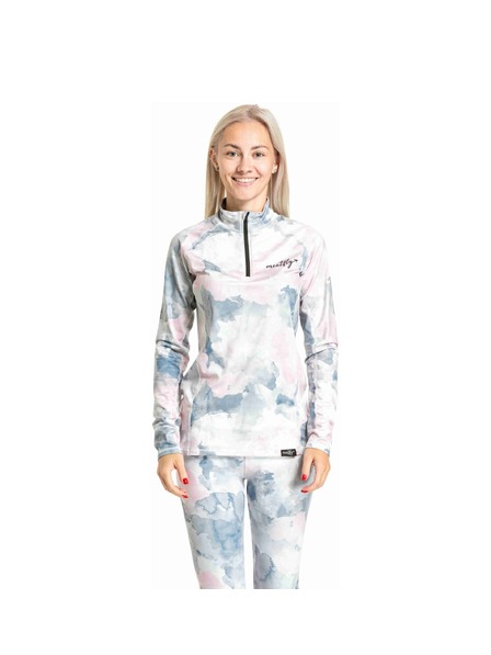 Meatfly Meatfly дамска термо тениска Esme Clouds Pink