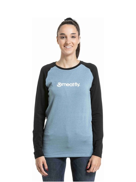 Meatfly Meatfly дамска мерино тениска Grace Cloud / Black