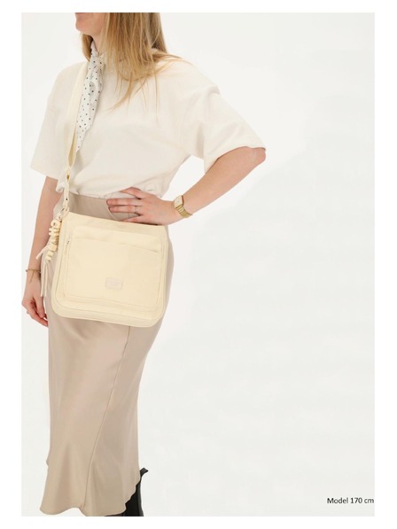 Charm London Чанта Charm London Seoul 25634 Cream