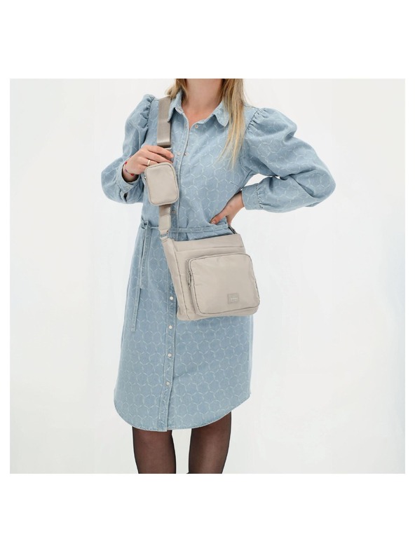 Charm London Чанта Charm London Odeon 22172 Light grey
