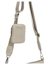 Charm London Чанта Charm London Odeon 22172 Light grey