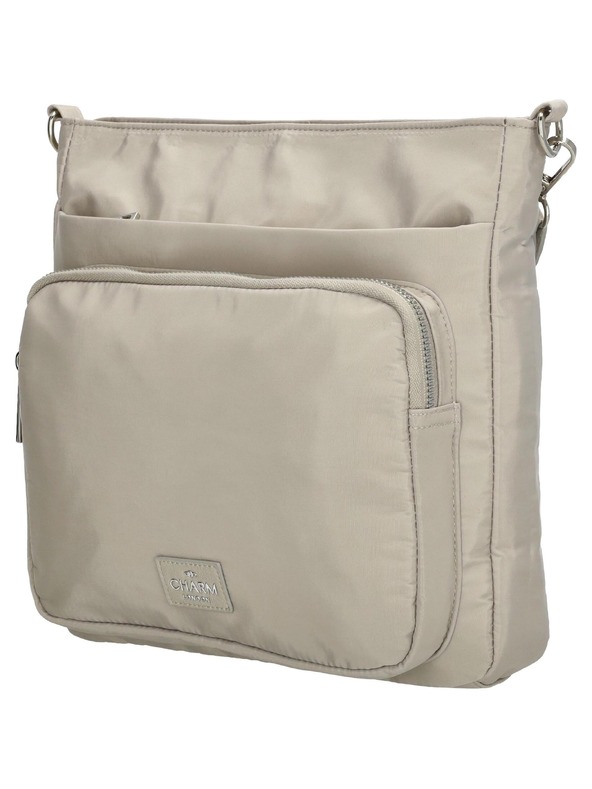 Charm London Чанта Charm London Odeon 22172 Light grey